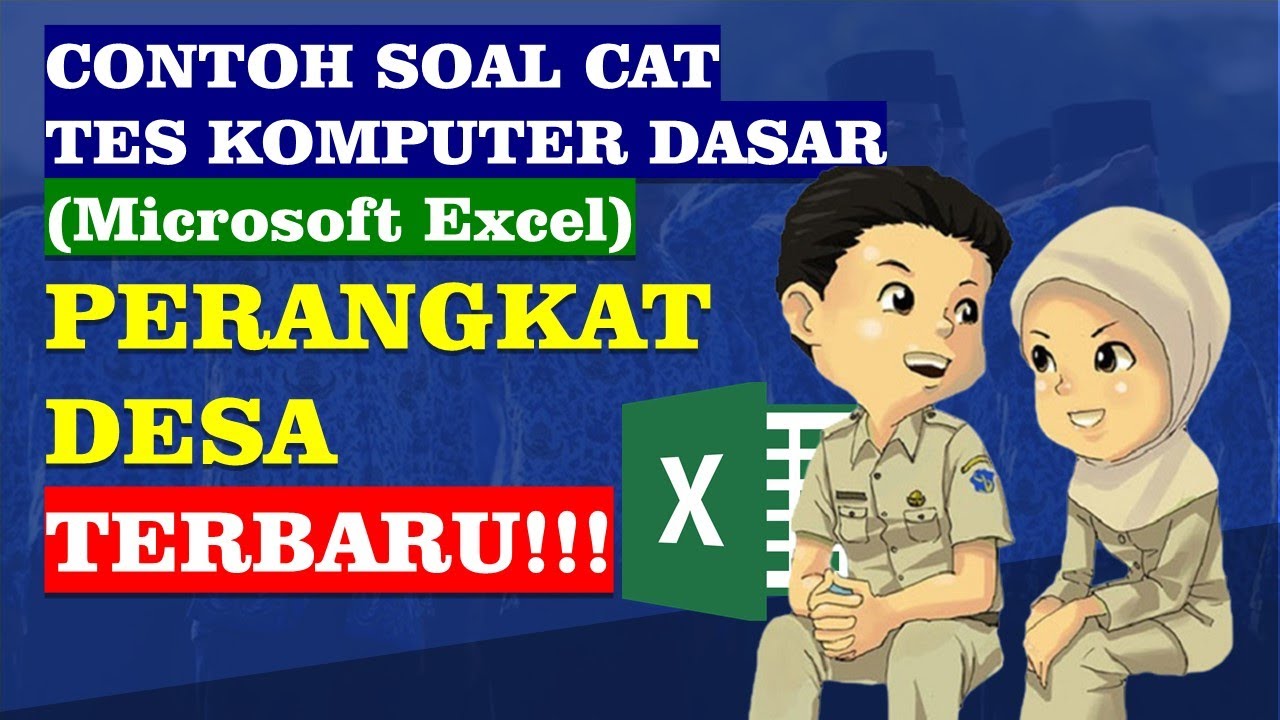 WAJIB BISA!!!! 75 Soal Tes Kemampuan Dasar Komputer Microsoft Excel