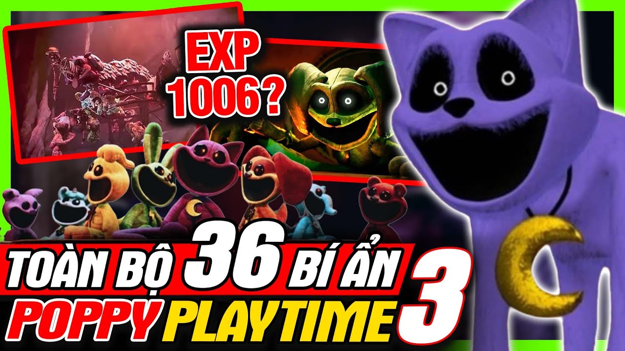 POPPY PLAYTIME Chapter 3: Phân Tích Toàn Bộ 36 Bí Ẩn Trong Trailer | meGAME