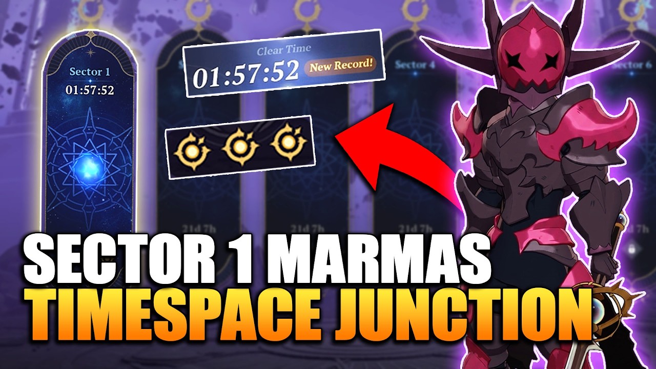 Meliodas Clears Timespace Junction Sector 1 Marmas Within 2 Minutes | The Seven Deadly Sins: Origin