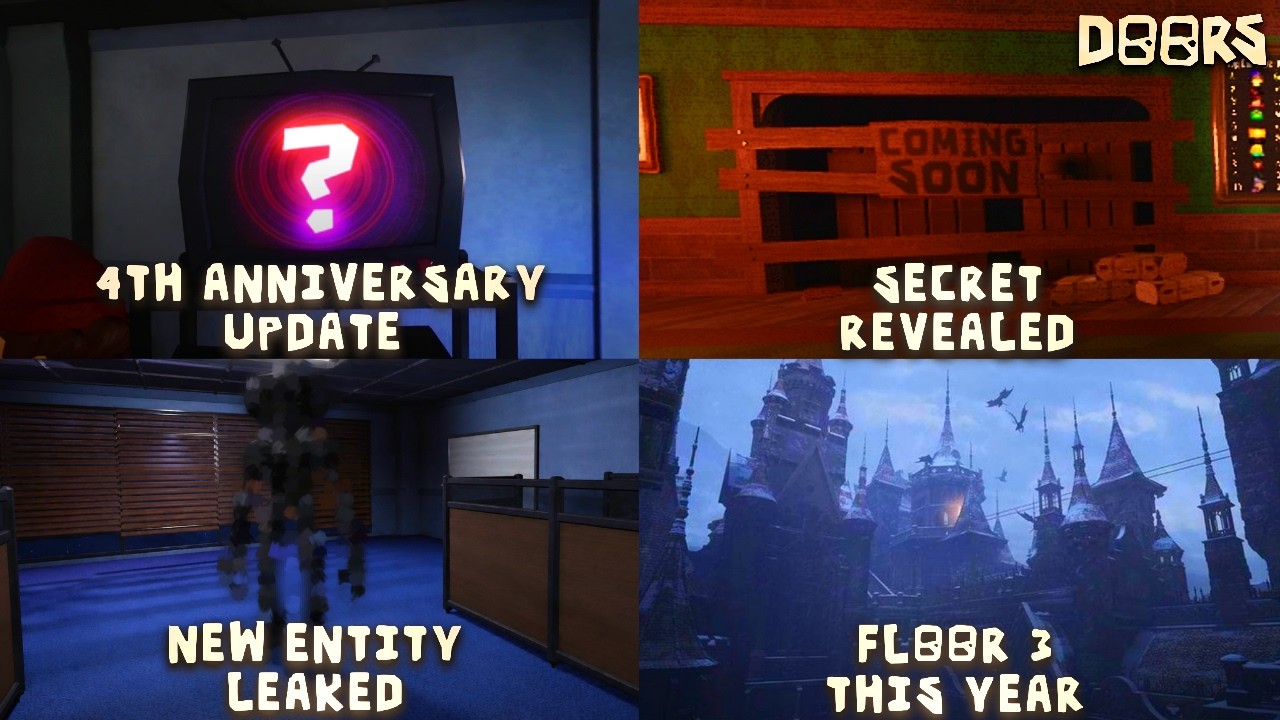 BIGGEST NEWS For DOORS!!! | Doors Floor 3 And Archives Update News #doors #robloxdoors
