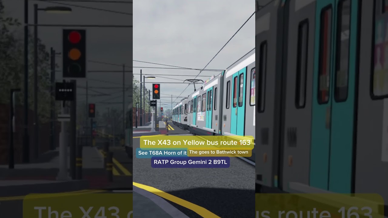 Roblox Bathwick town Yellow buses RATP Group and B9TL Wright eclipse Gemini 2 Roblox Group