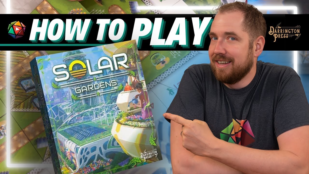 How to Play SOLAR GARDENS | Board Game Tutorial