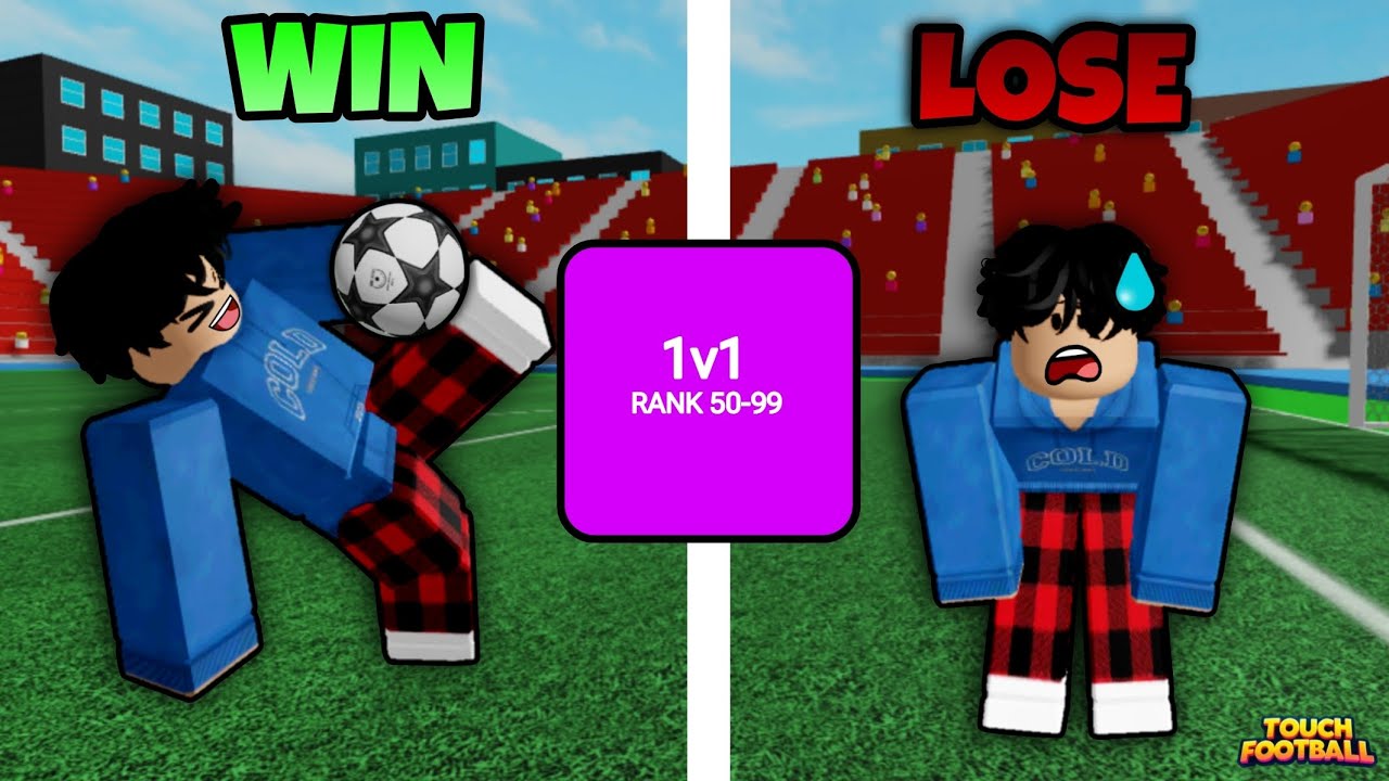 I PLAYED 1v1's UNTIL I LOSE! | Roblox Touch Football 