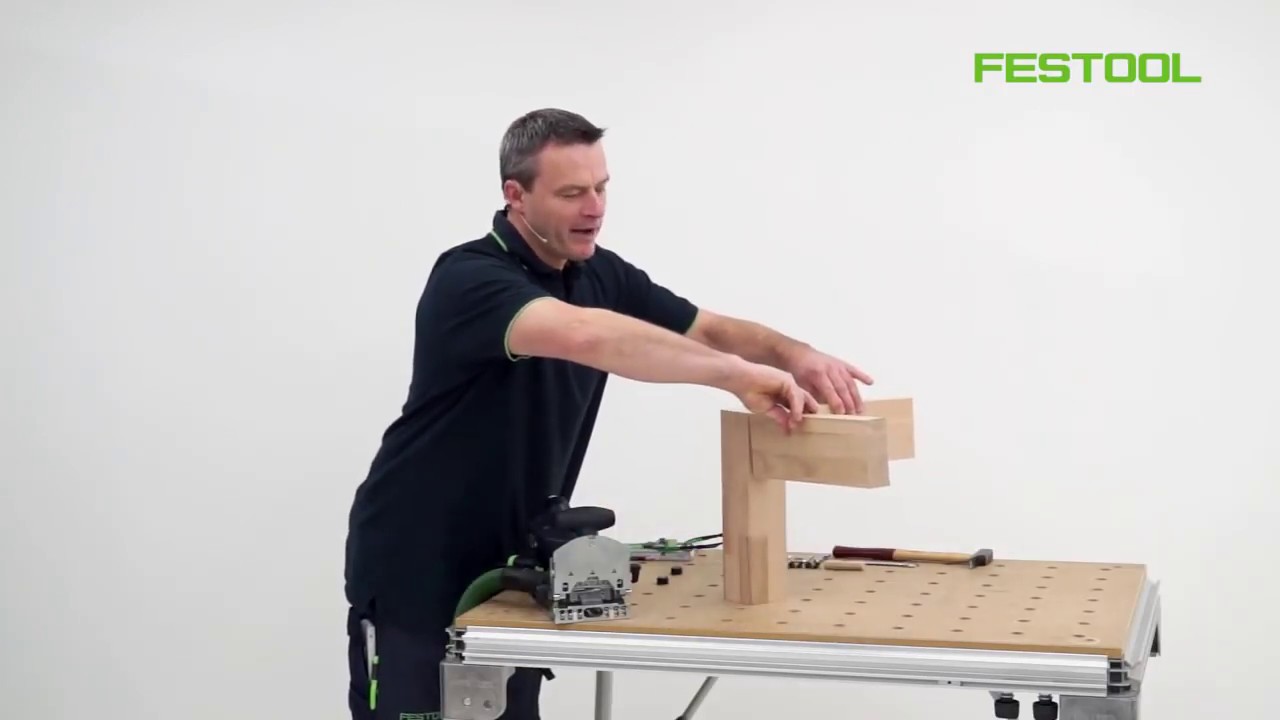 Festool TV. Выпуск 82 - Система соединений DOMINO. Разъемные угловые соединения