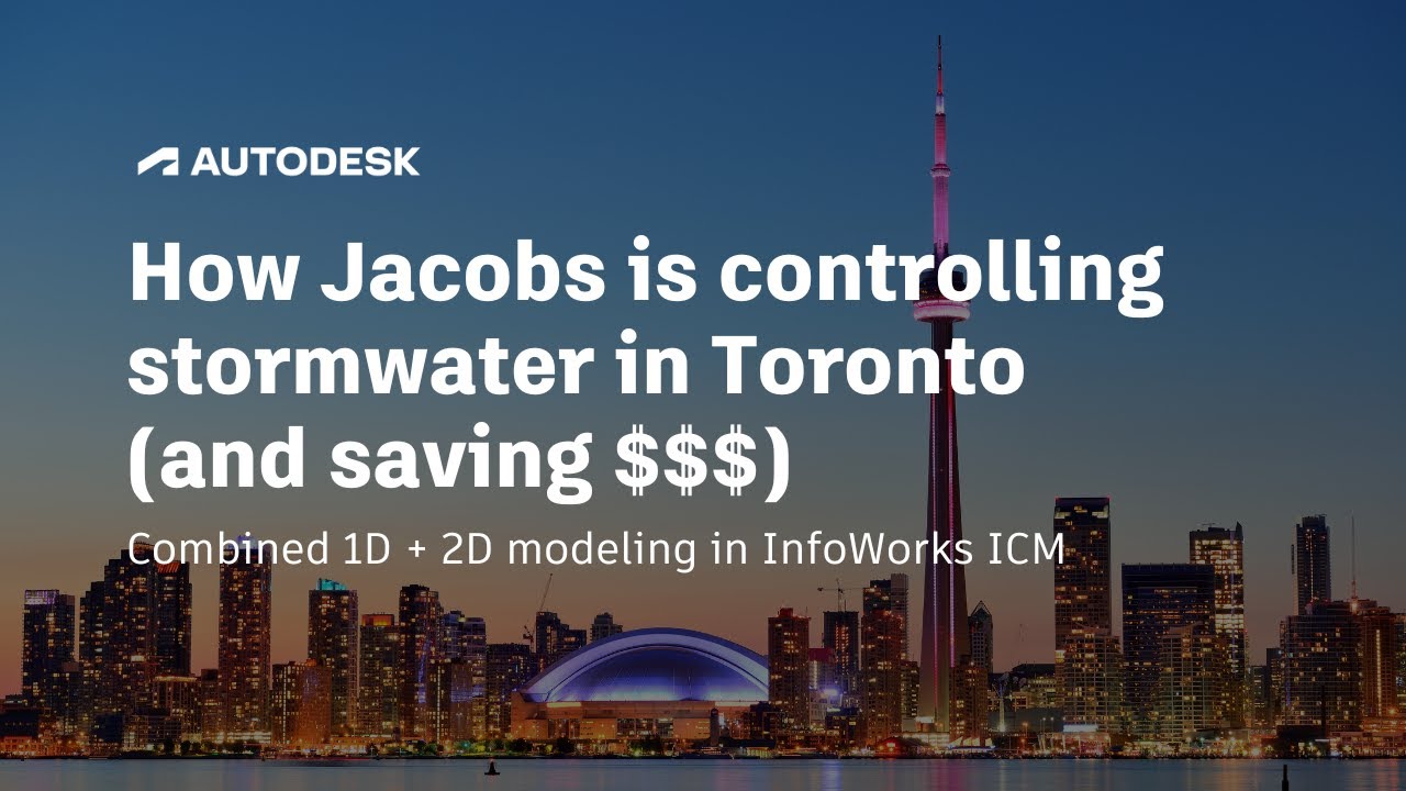 Компания Jacobs объединила 1D и 2D моделирование в InfoWorks ICM, чтобы сэкономить деньги и перен...