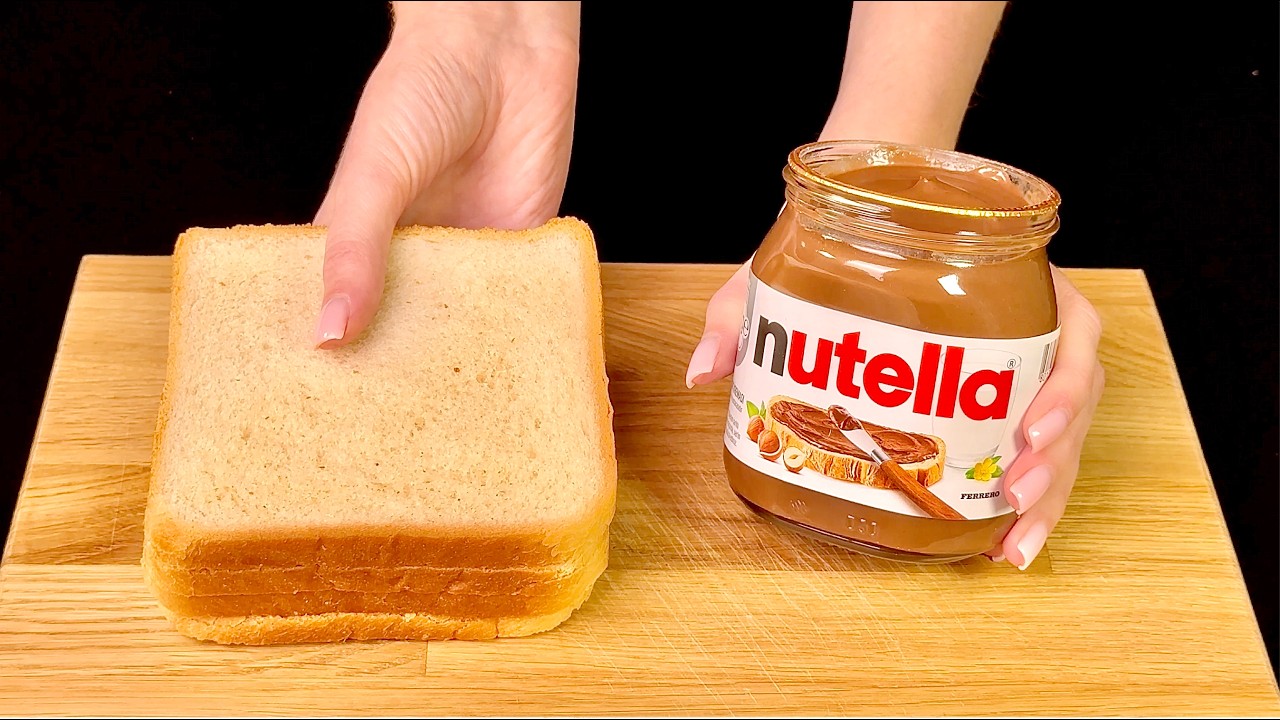 Nur Toast und Nutella! Das alte Rezept meiner Oma ist genial!