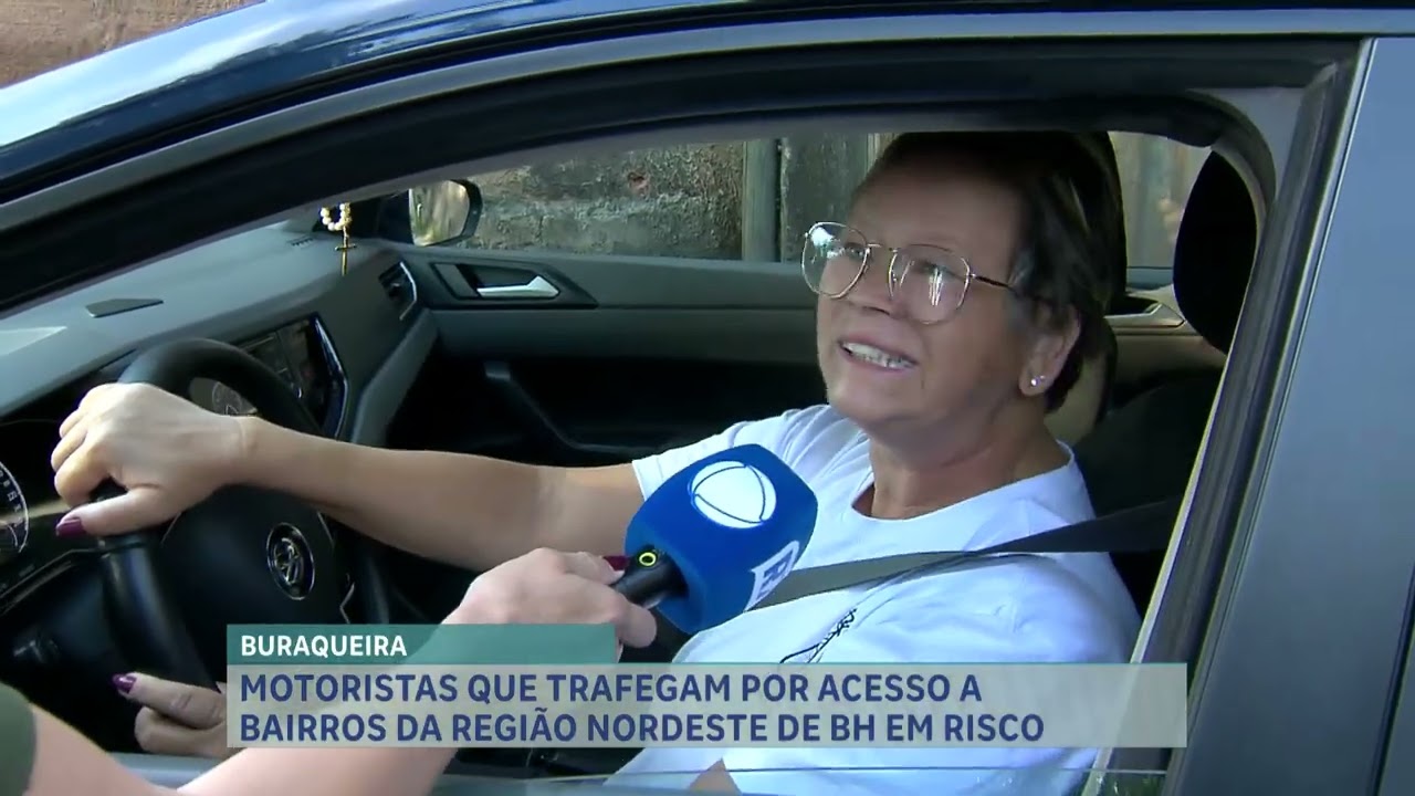 Buracos geram preocupação para quem cruza a região nordeste de BH