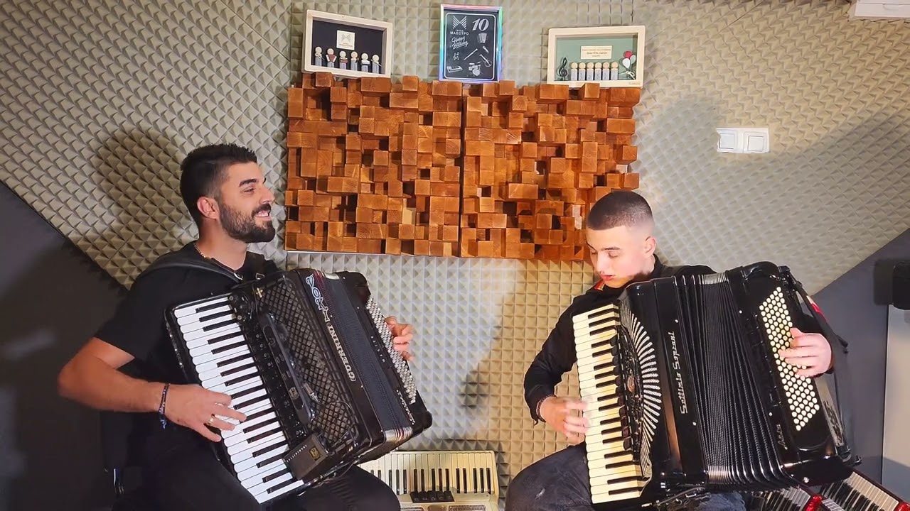 Vojce i Leonid - Skopsko oro (Angel Nancevski) 🪗 💗
