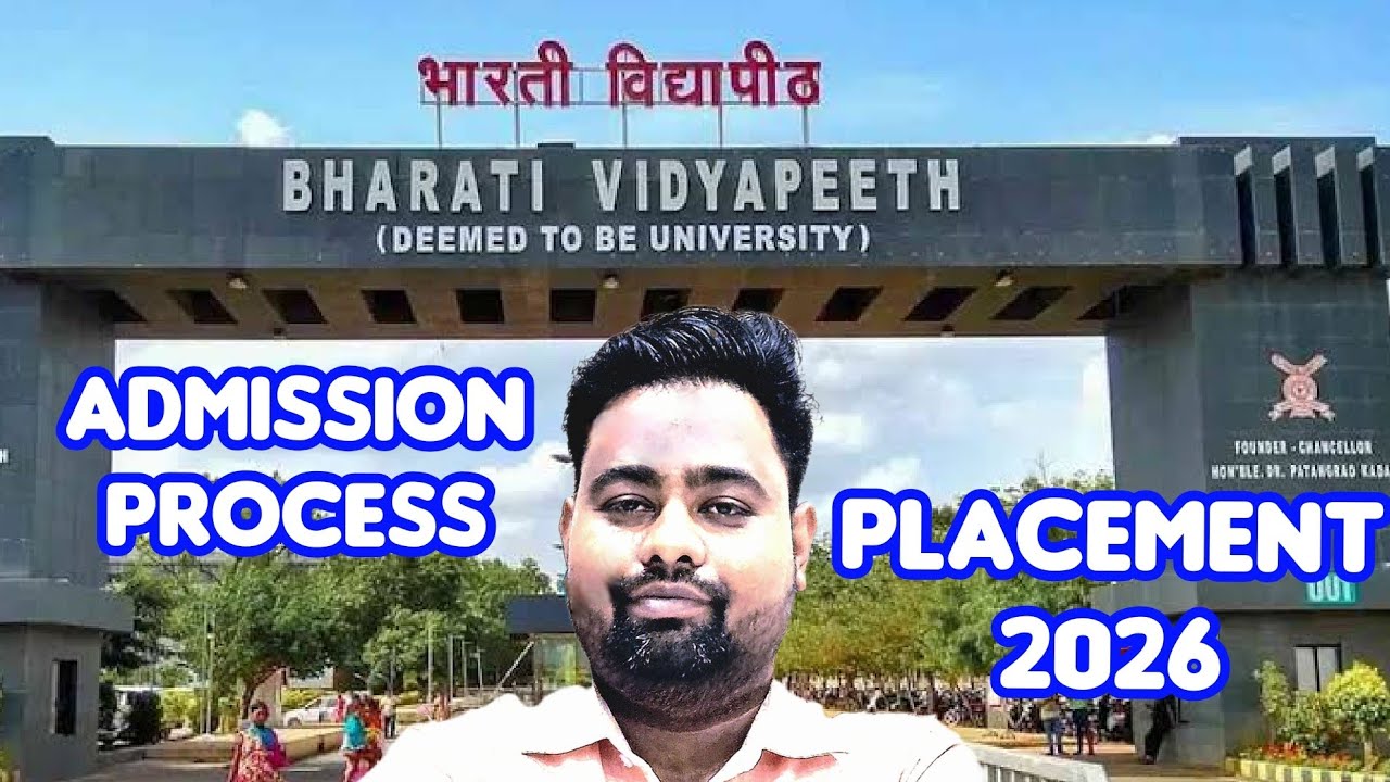 Direct Admission in Bharati vidyapeeth pune 2026| 9L average Placement ✅️| BVP PUNE REVIEW 2026✔️