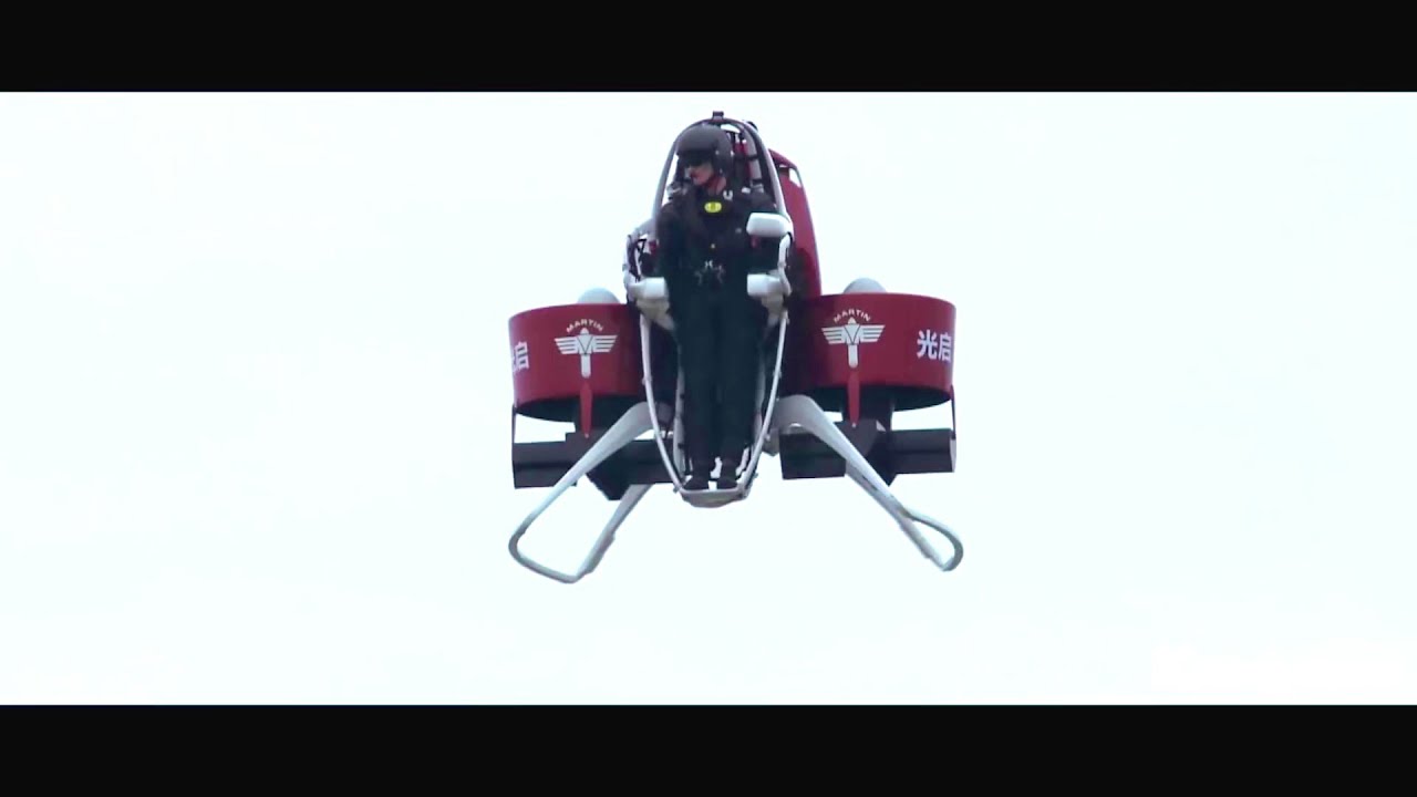 Martin Jetpack - P12 Jetpack China Flight Demonstration [1080p]