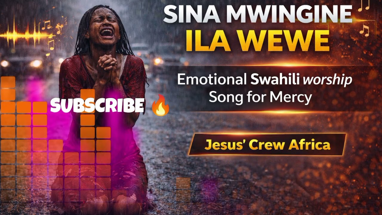 'Sina Mwingine Ila Wewe🙇🏼‍♀️' - Powerful Swahili Worship Song by Jesus' Crew Africa#prayer #trending