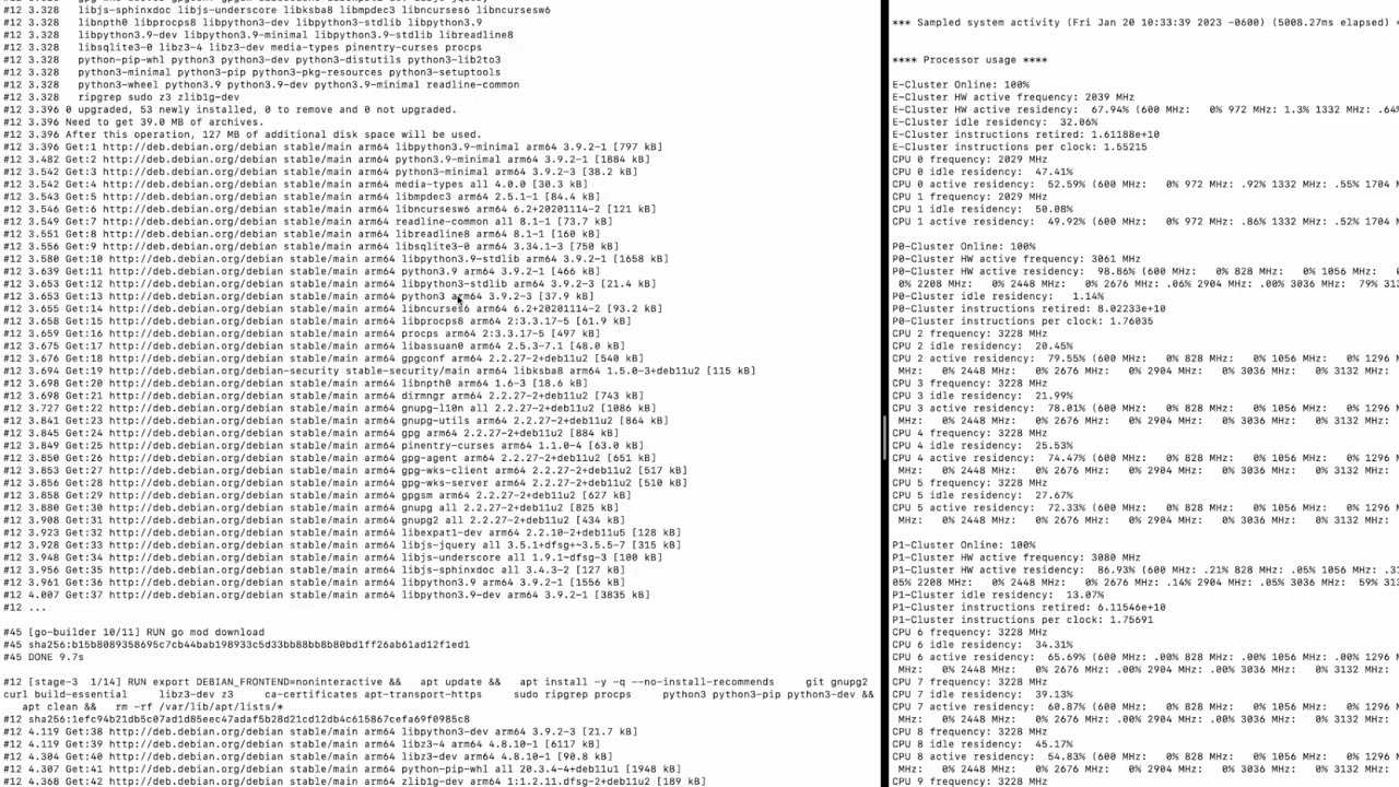 Should you enable efficiency cores for Docker?