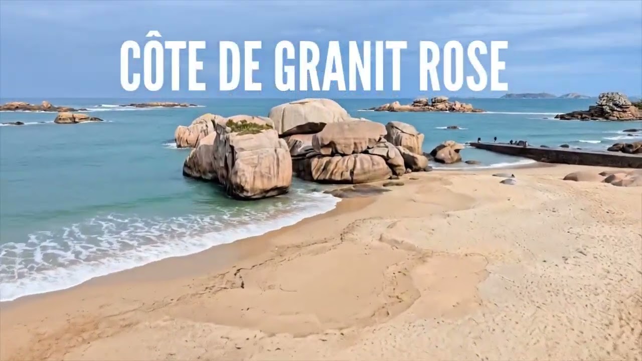 Lannion Tr&eacute;gor sur la C&ocirc;te de Granit Rose en Bretagne