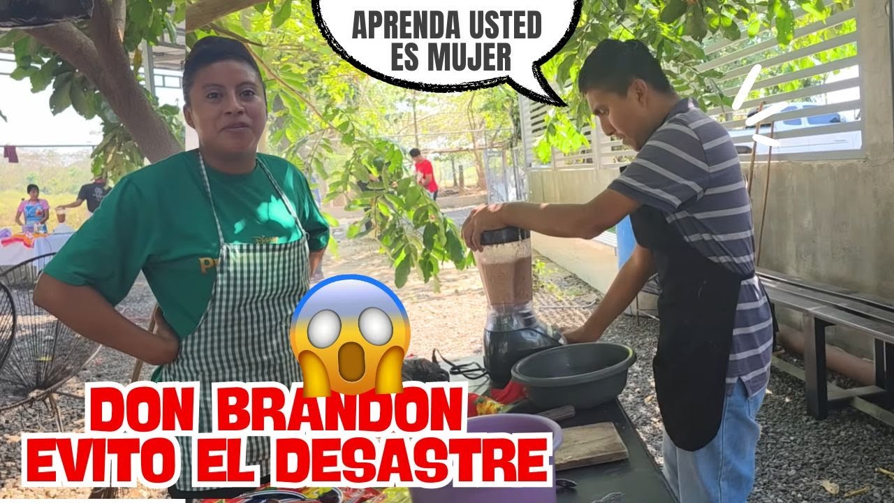 Sherly en apuros, el tiempo se acaba y llego  DON BRANDON A SALVAR EL PLATILLO😨😱