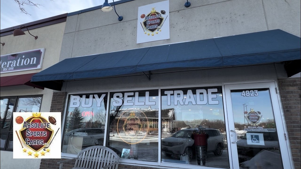 Absolute Sports Cards Store in Savage, Minnesota & Shopping Haul