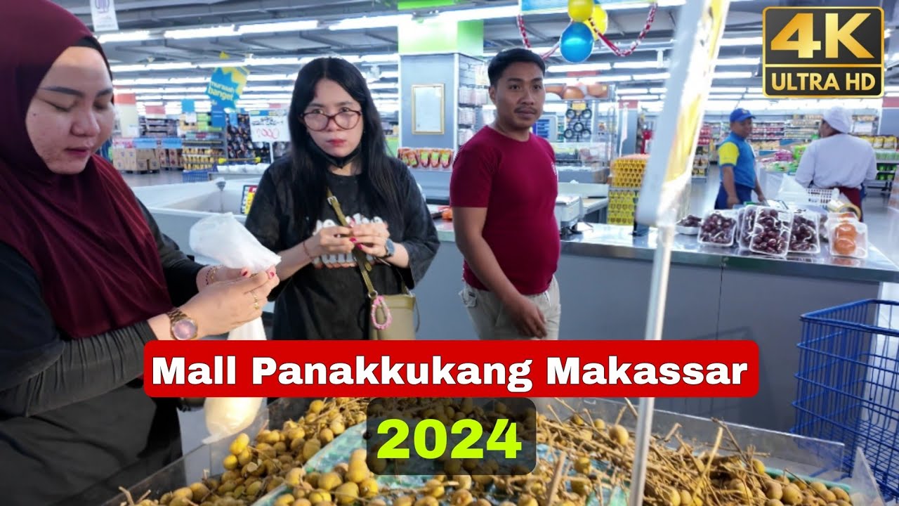 Walking Around Mall Panakkukang Makassar 2024 | 4K