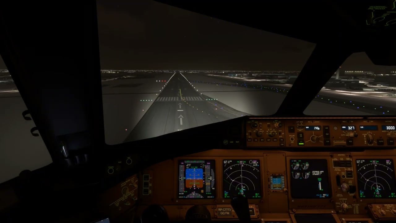 Toronto arrival / PMDG B77W / Philippine Airlines OPS / RPLL - CYYZ / MSFS2020