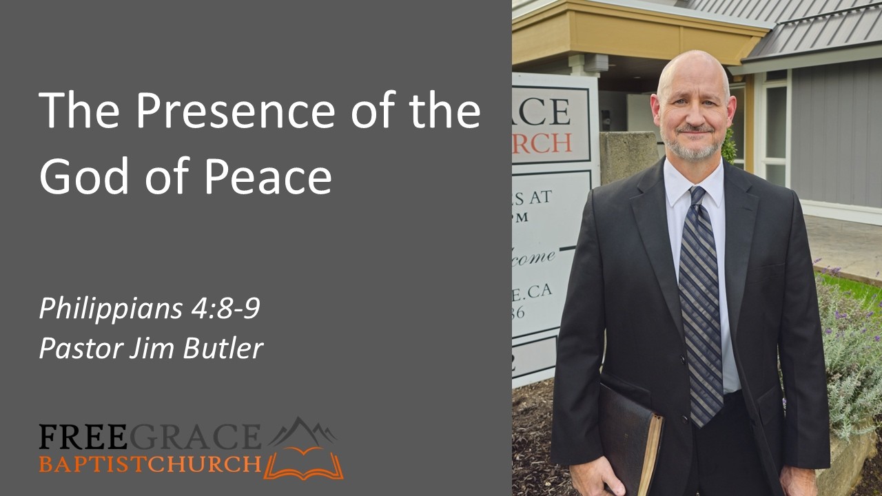 The Presence of the God of Peace