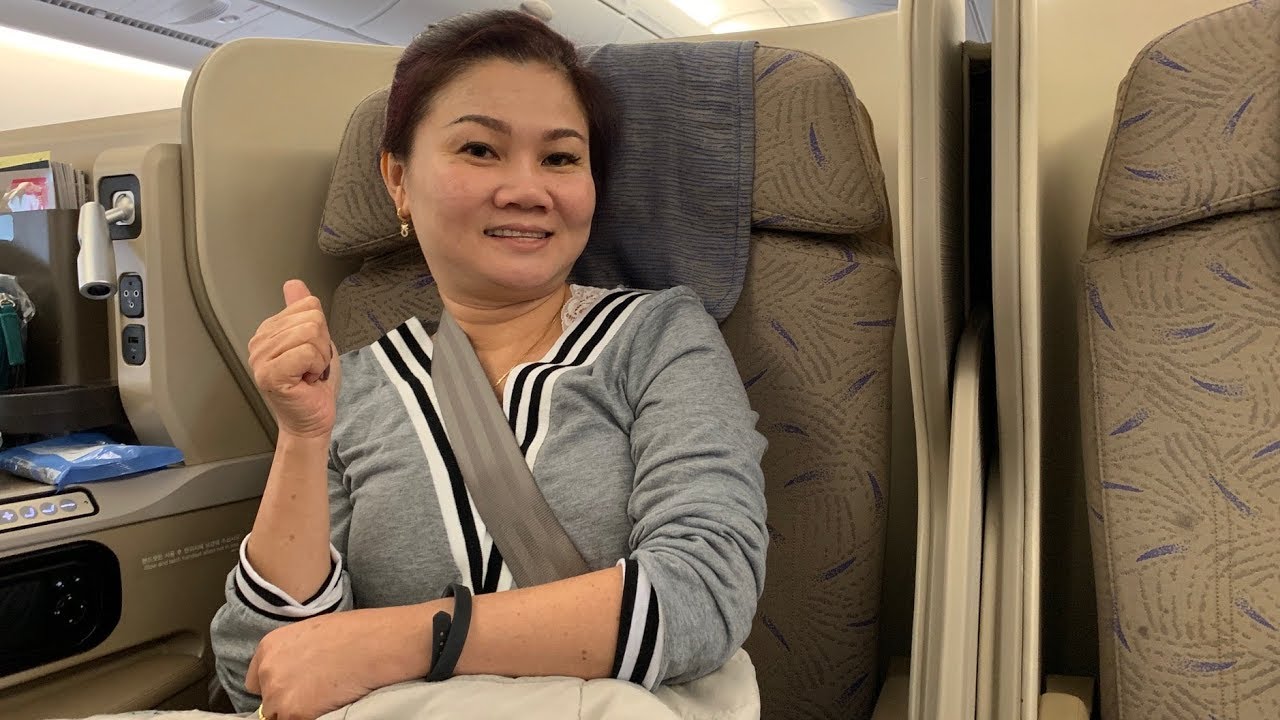 Cheap Flights With Asiana Airlines - Airbus A380 Business Class ICN - LAX