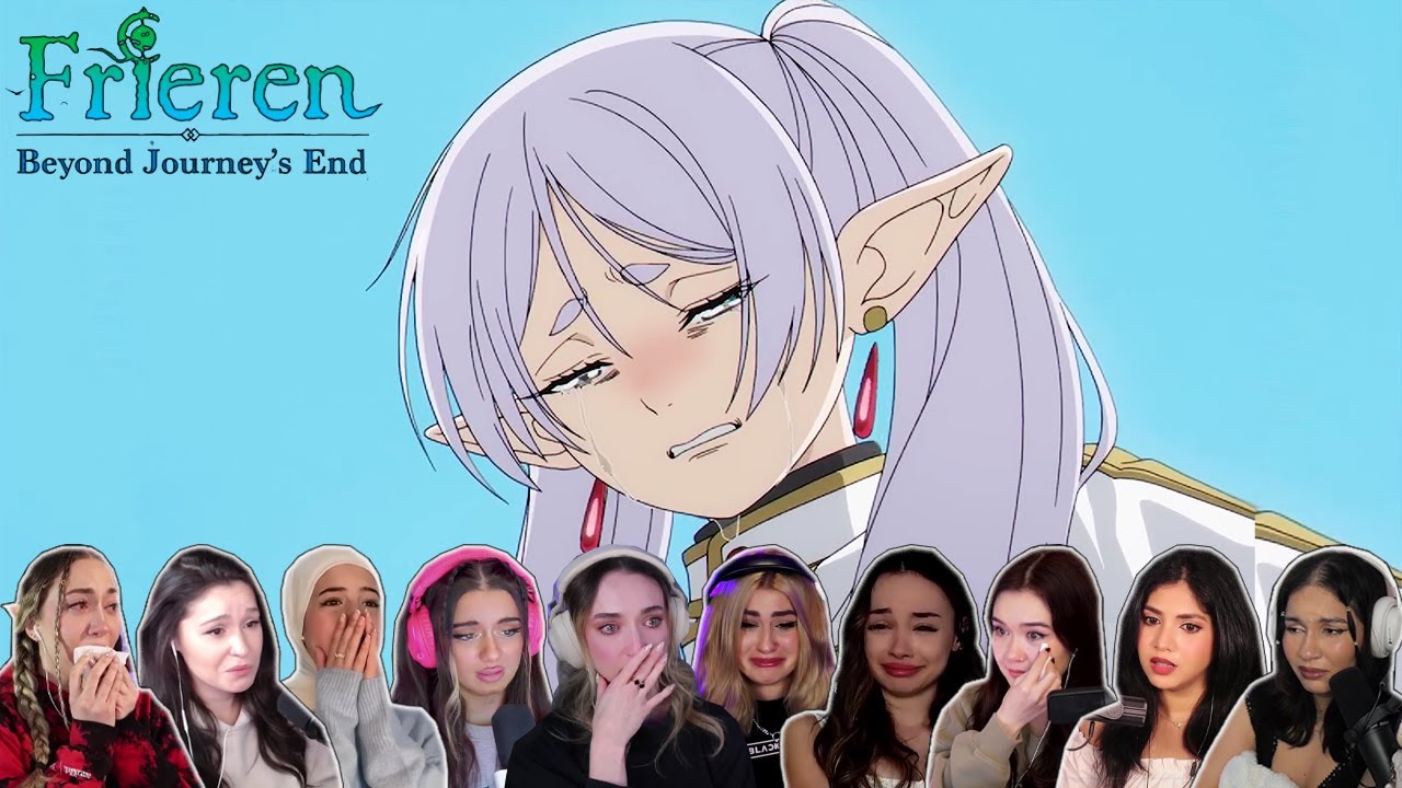 Himmel Death | Frieren Beyond Journey's End Girls Reaction Compilation