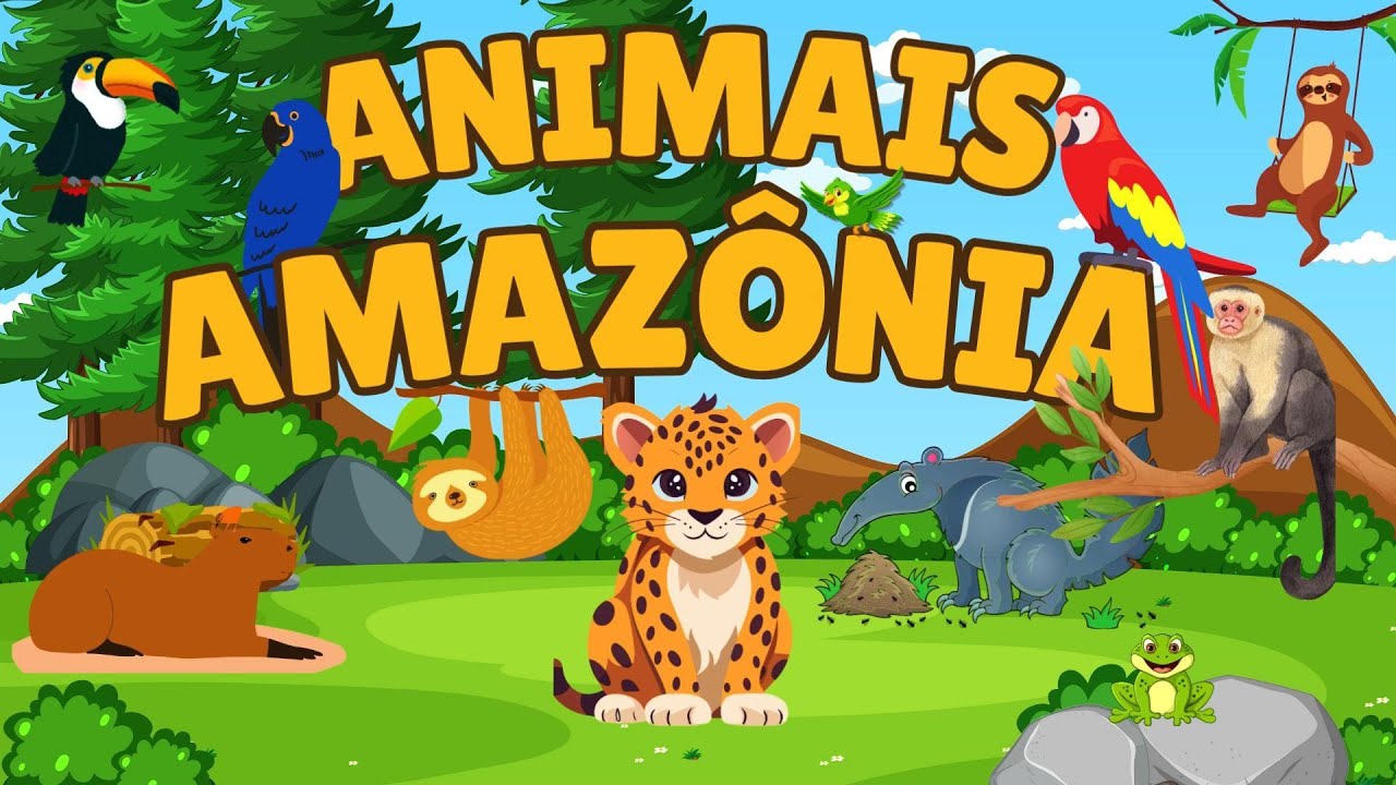 ANIMAIS DA AMAZÔNIA