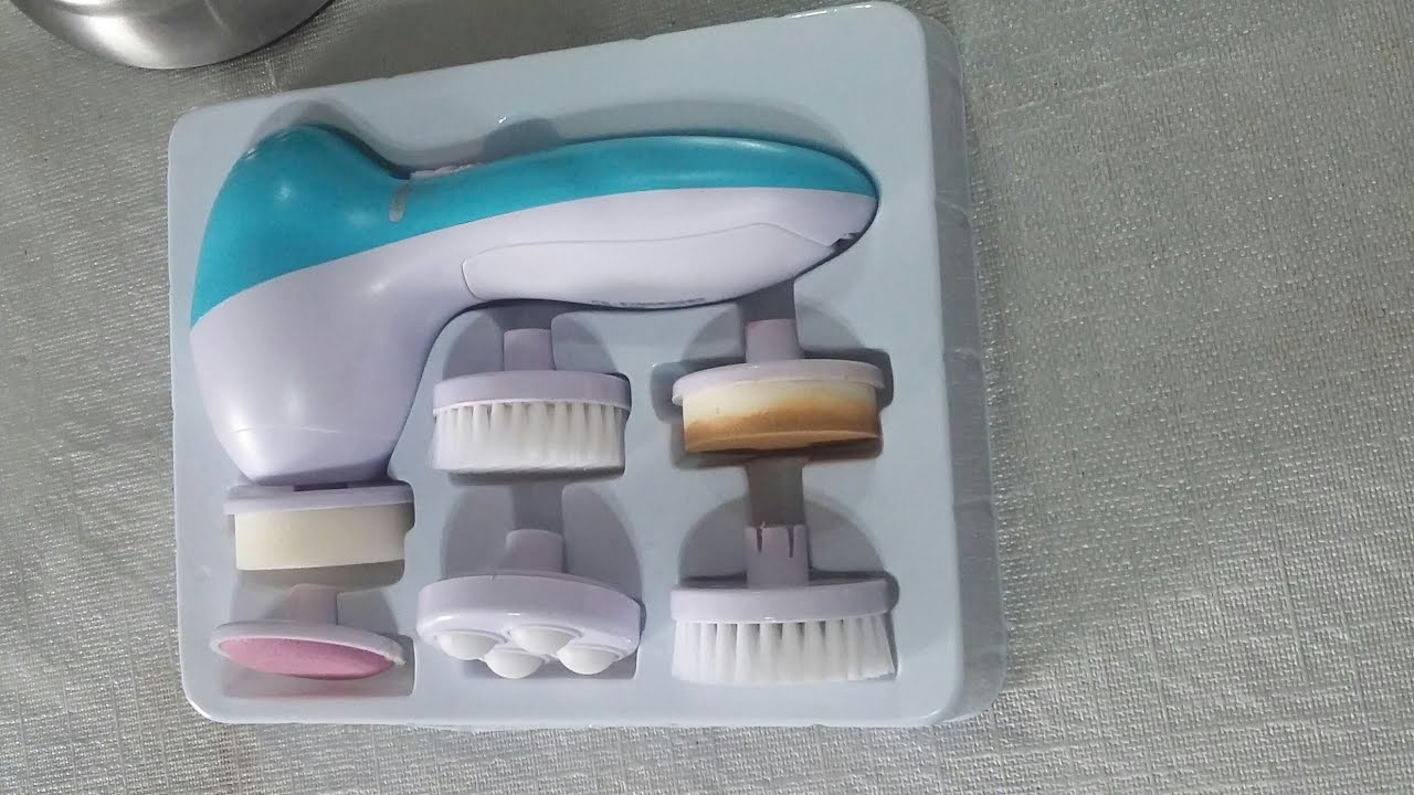 Cepillo Facial 5 en uno (cuidados de la piel)