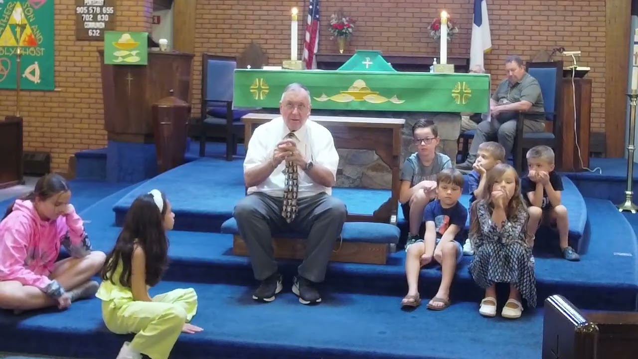 Jesus' First Words - Children's Message