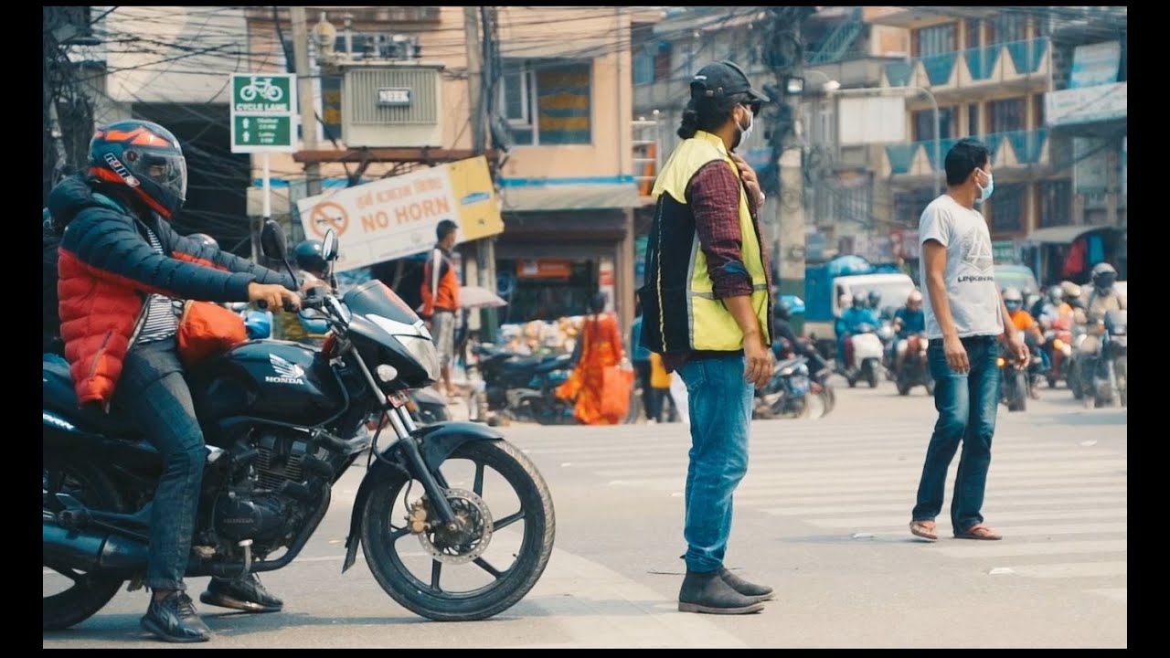 | Volunteering for Nepal Traffic Police  |