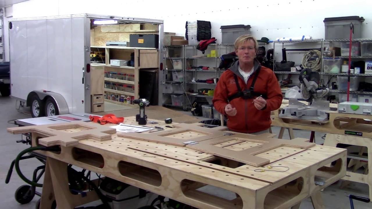 BUILDING THE PAULK COMPACT BENCH (PART 3) SAWHORSES