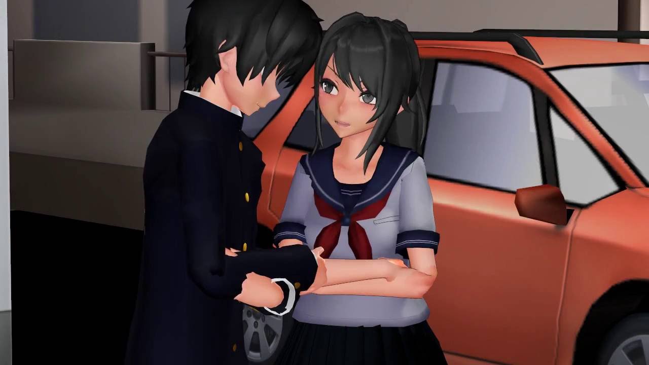 [MMD] Anything you can do! (Yandere Sim) - {Ayano Aishi and Taro Yamada aka. Senpai}