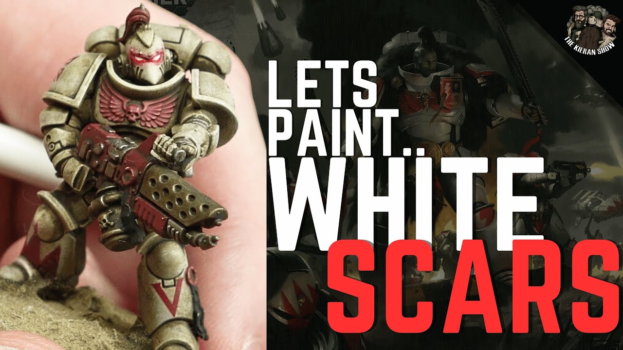 How we paint WHITE SCARS | Warhammer 40k / Horus Heresy Painting Tutorial