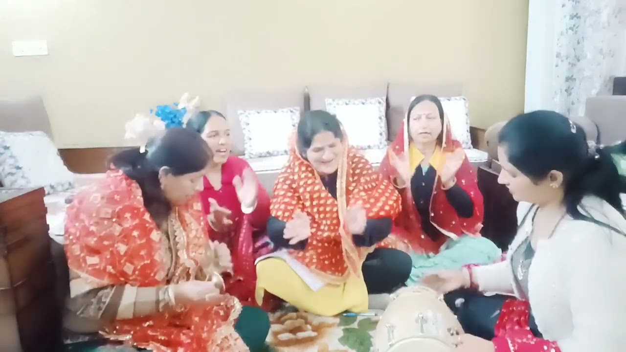 Himachali kirtan mandli 🙏 Krishan ji ka pyara sa bhajan (Shyam sakhiyon ton darda mara)#bhaktimarg 🙏