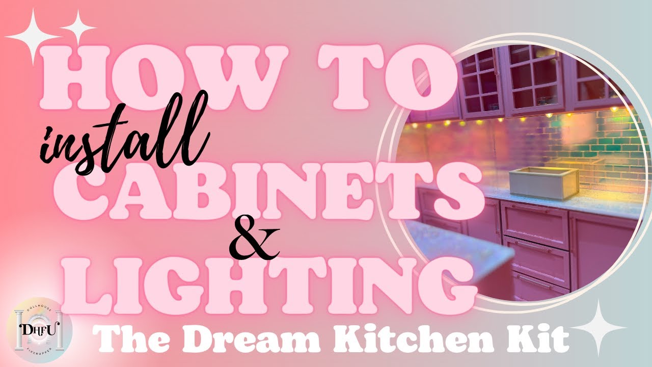 HOW TO: Install Upper Cabinets & Lighting
