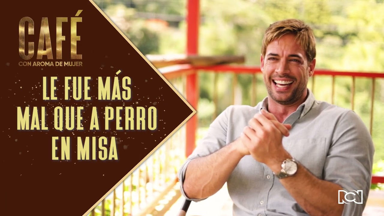 ¿Qué tanto sabe William Levy sobre frases colombianas? DESCÚBRELO AQUÍ | Café, con aroma de mujer