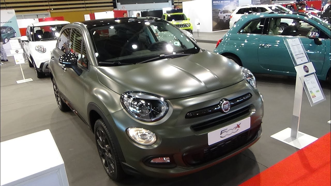 2018 Fiat 500X S-Design 1.6 MultiAir 140 - Exterior and Interior - Salon Automobile Lyon 2017