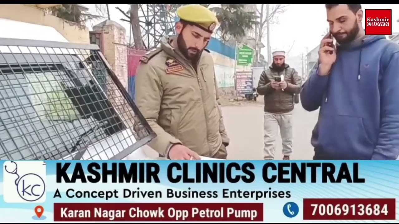 Naka checking was conducted at Dooru by Police Station Dooru under the leadership of PSI Shabir A