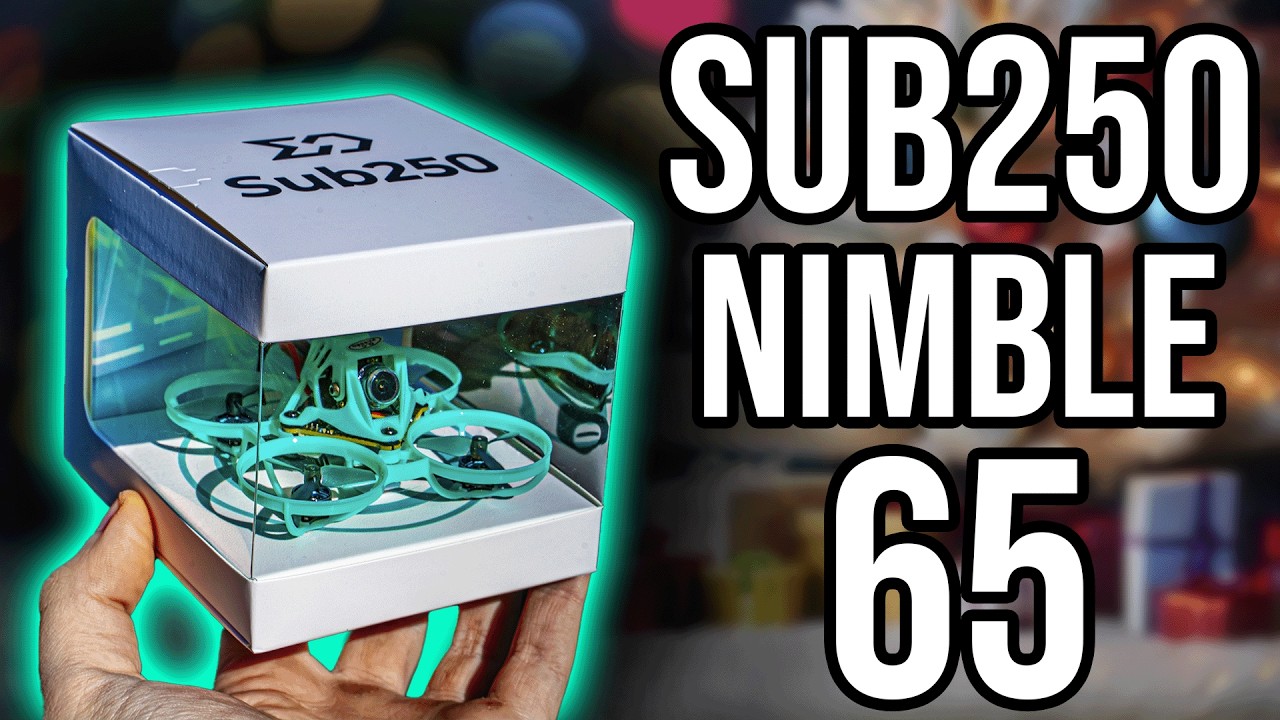21g FPV Drone for the Winter! Sub250 Nimble 65 TinyWhoop