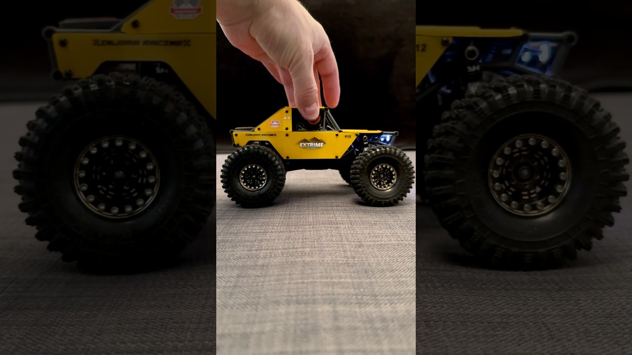 UDIRC UCX2405 PRO 1/24 RC Crawler, new YH-shocks, 30w oil, 80% sag, mod 1.0: check the description