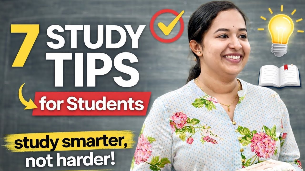 Struggling to Study? 📚 Try These 7 Proven Tips 💡