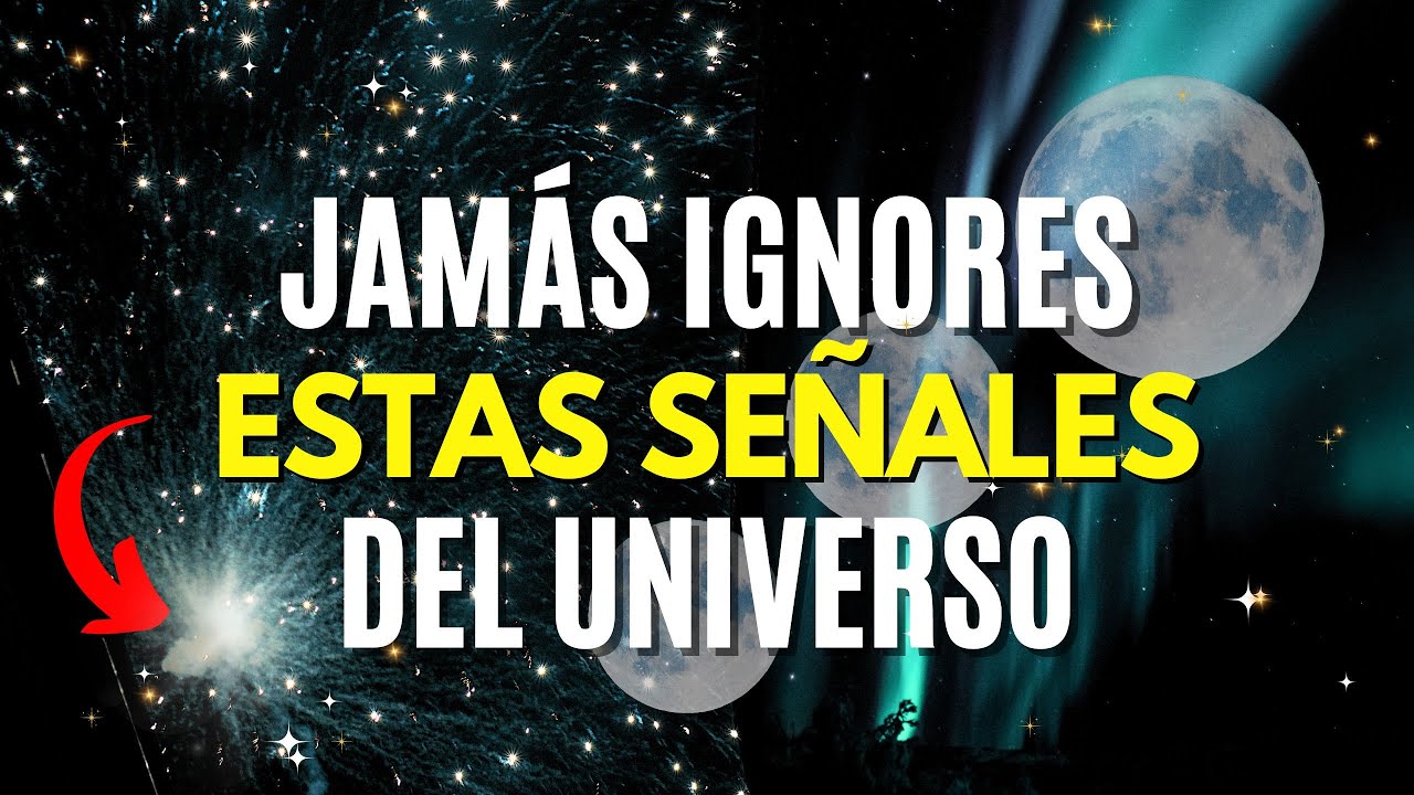 5 SEÑALES del UNIVERSO que NUNCA debes ignorar❗️ podrían ser ADVERTENCIAS