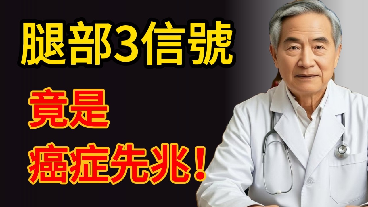 90%的人誤以為是靜脈曲張或痛風！其實是肺癌在吞噬你的壽命！腿部出現這種「不痛的腫」，比咳嗽咳血更危險！