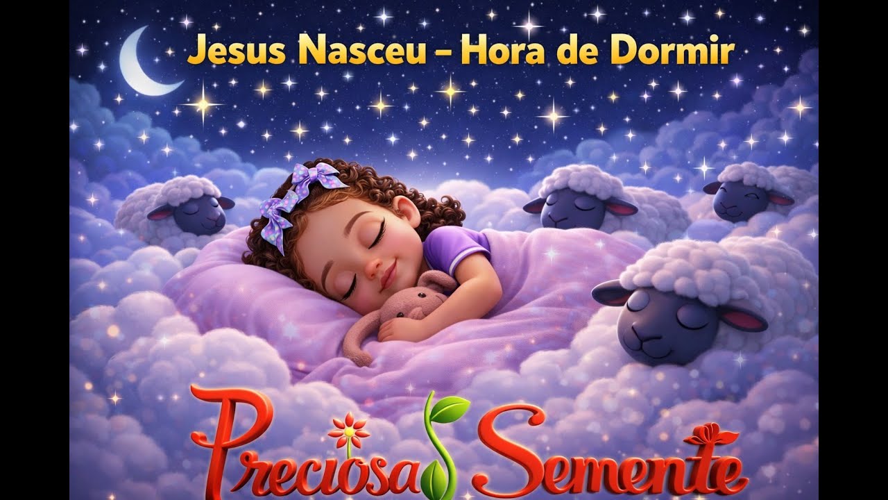 JESUS NASCEU - HORA DE DORMIR - PRECIOSA SEMENTE