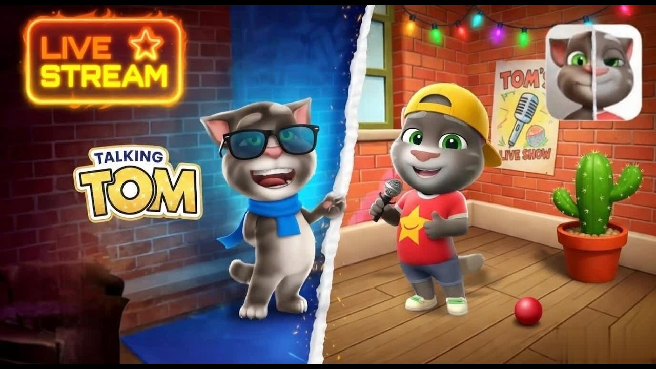 Talking tom game (Part 37) #live