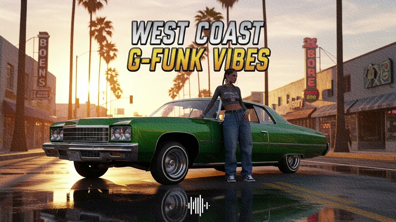 🚗 Lowrider Vibes You Can FEEL 🌴 Sunset Funk x Cali Chill Grooves