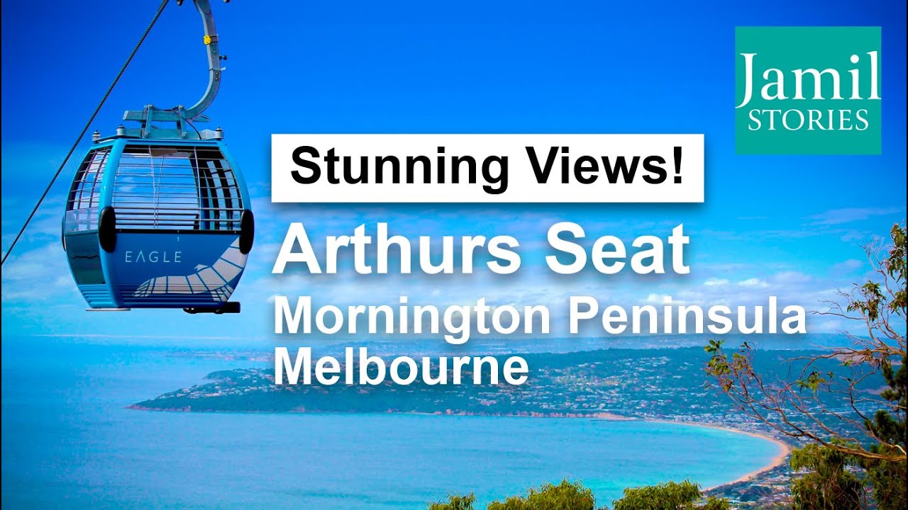 Stunning views from Arthurs Seat Mornington Peninsula | Jamil Stories #australia #melbourne #travel