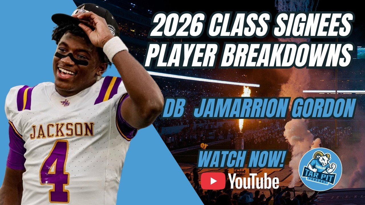 Part 37: DB Jamarrion Gordon | 2026 Class Signees - Player Breakdowns