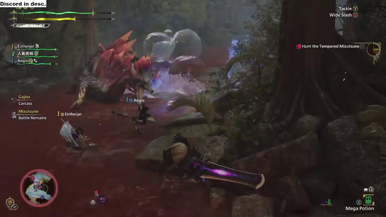 Just doing some Monster Hunter Grinding