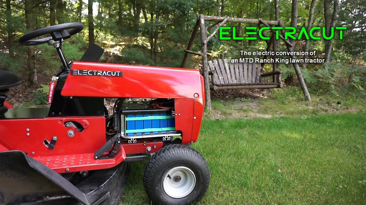 ElectraCut - A look into an electric garden tractor conversion