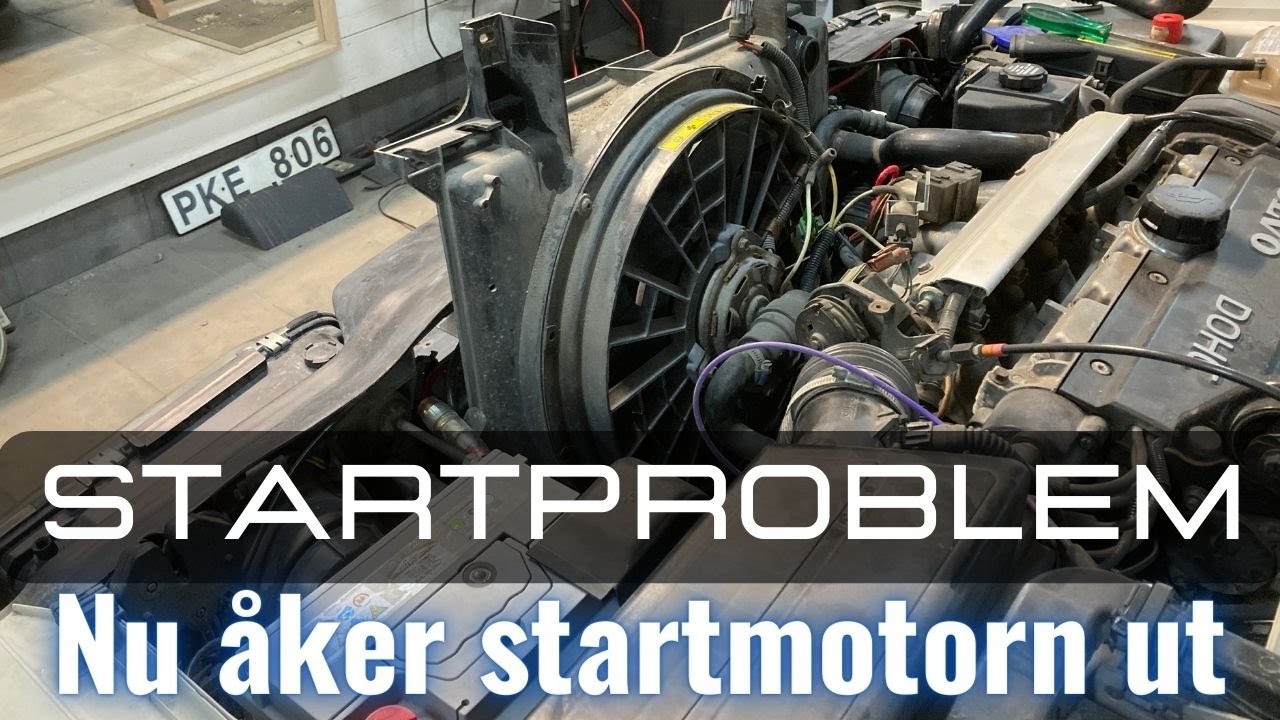 Volvo 850 har surnat till och vägrar starta. Startmotorn?