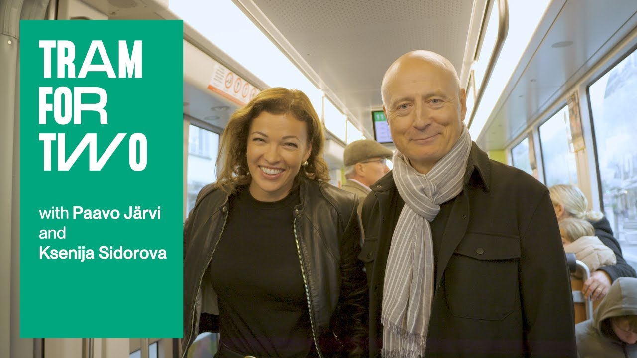 «Tram for Two» mit Paavo Järvi und Ksenija Sidorova